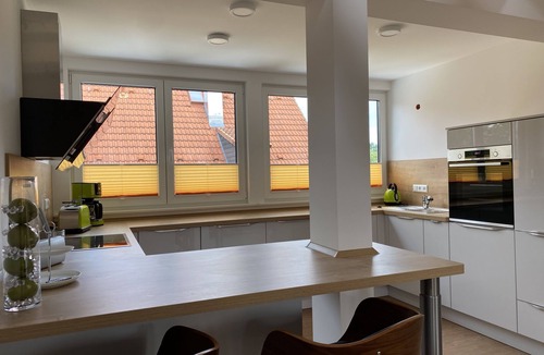 Eichwalde Apartment | Luxus Dachgeschoss mit Sonnenterrasse