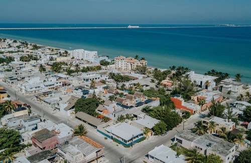 Merida Apartment | Mare Lindo open studio near Malecon Progreso