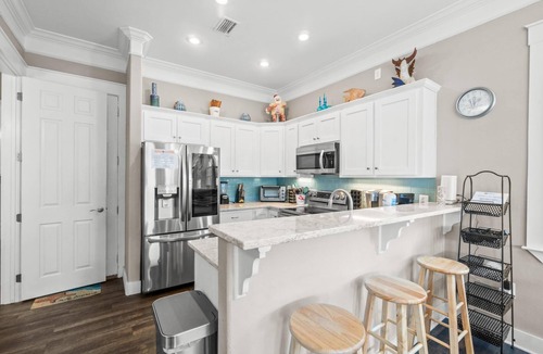 Waterside Village House | Mexico Beach - Beach House Gem with Gulf View, Golf Cart, Beach, Double Balcony