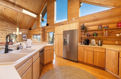 Tabernash Cabin | Miles Behind Log Cabin Secluded Log Cabin on 40 Acres pet friendly & hot tub