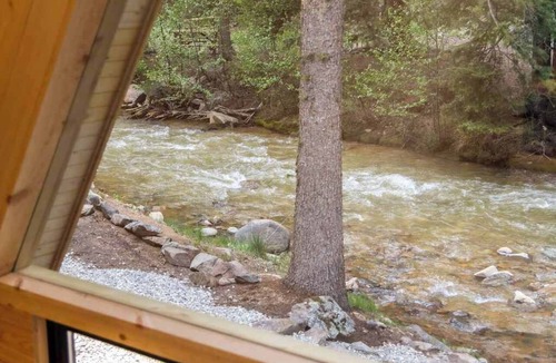 Grant Cabin | Minimalist A-Frame Stay - LostFork Basecamp