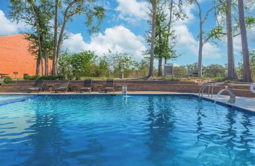 Garden Oaks Apartment | Modern 2BR Apt Pool+Gym+Free Parking Near Galleria