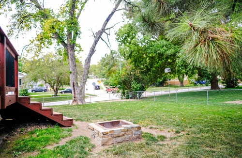 West Omaha House | Modern 3BR West Omaha, Garage, Fenced Yard, EV Charger, W/D, Pet-Friendly