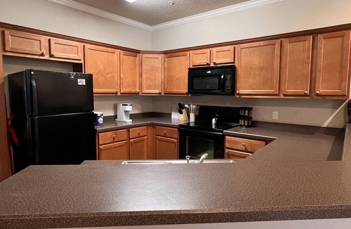 North Overton Condo | Modern Condo walking distance to Texas Tech w/full kitchen!