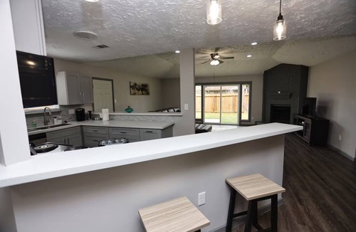 La Porte House | Modern Spacious Home in Quiet Neighborhood