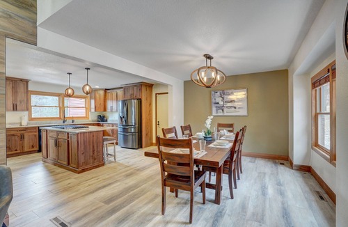 Bailey House | Modern + Spacious Mountain Cabin with XL Hot Tub located in the Rocky Mountains