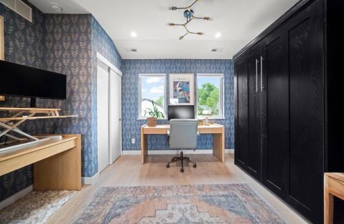 Sloan Lake House | Modern Studio with Workspace and Kitchenette