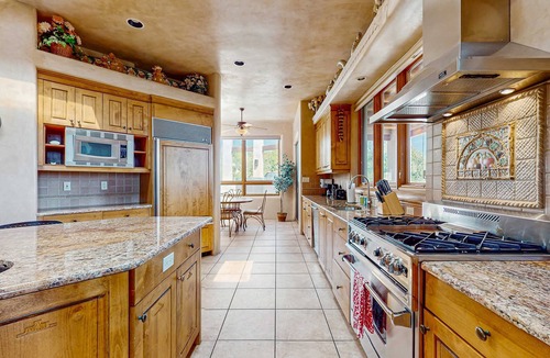 Santa Fe House | Mountain-View Magic - Huge Views, Hot Tub & Patio