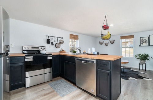 Olathe House | Mulberry House - Cozy Home Near Downtown Olathe with Fenced in Backyard!