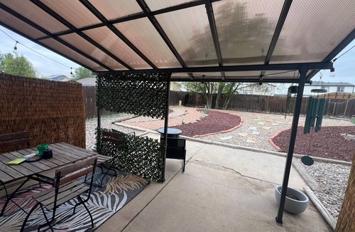 Fountain House | Music Themed 3-bedroom house with WiFi, AC and easy access to FT Carson