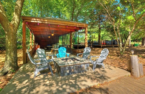 Wheatland Cabin | Naffcation Lodge OKC Cabin And Guest House Retreat On 5 Acres