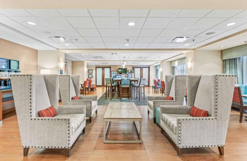 Brighton Hotel | Near Barr Lake | Free Breakfast + Indoor Pool