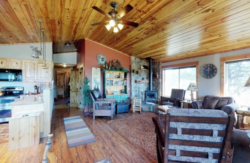 New Meadows Cabin | New Meadows Cabin Game Room, Pool & Deck
