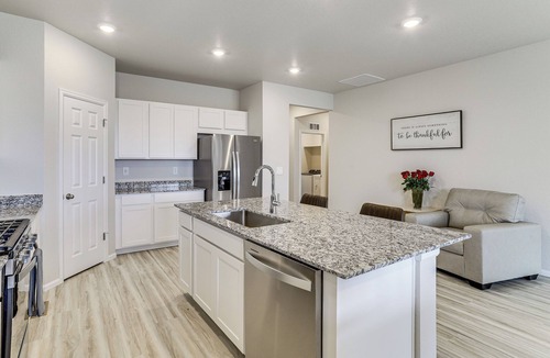 Commerce City House | Newly Built Home w/Deck: 5 Mi to Denver Airport!