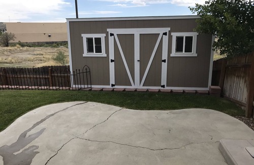 Rock Springs House | Nice, quiet townhouse with garage. Nicely landscaped and fenced in backyard.