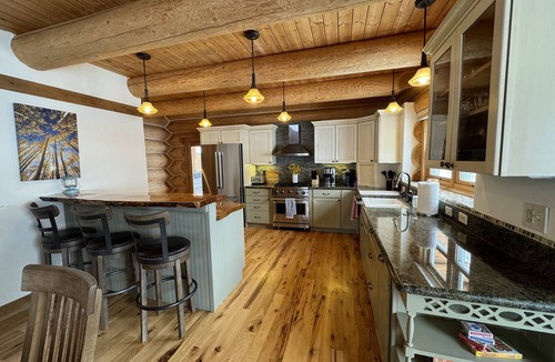 Clark House | nWelcome to this stunning, Swedish coped log home just outside Clark Colorado.