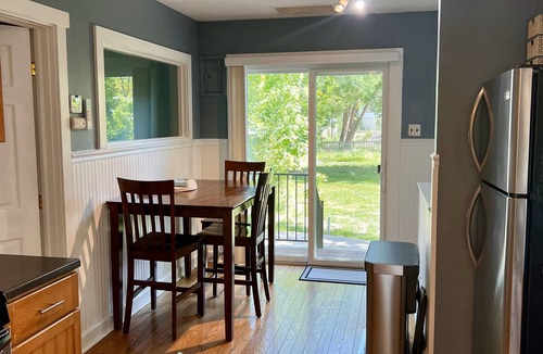 Historic Fort Collins High School House | Old Town, Safe, Walkable, Furnished, Updated, AC, workspace. This is Home!