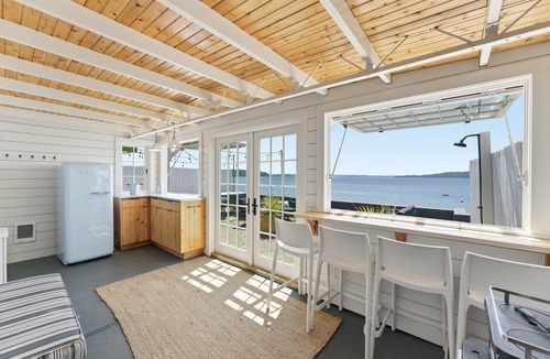 Three Tree Point House | Perch - Waterfront Cabana | Puget Sound & Rainier Views