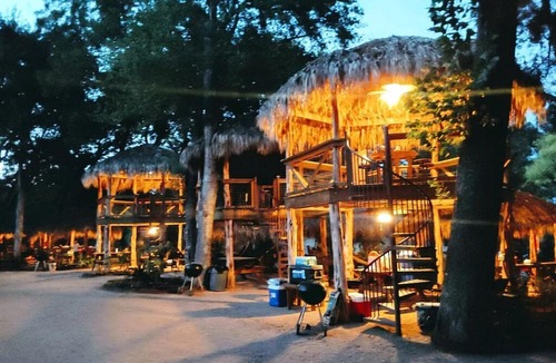 Prairie Lea Cabin | Perfect Glamping Getaway: A Stay in a Rustic Cabin by the San Marcos River near Kingsbury, Texas