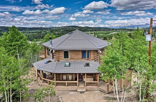 Indian Mountain Cabin | Pet Friendly Como Cabin w/ Mountain Views!