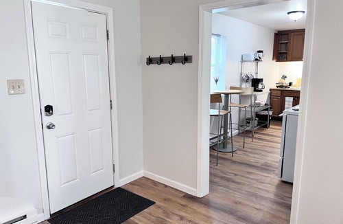Kirksville Apartment | Pet-friendly, ground level, Laundry, Queen
