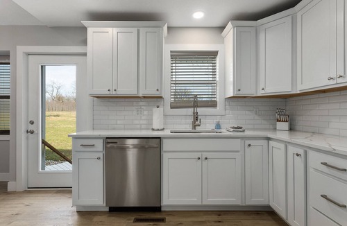 Clay County House | Picture perfect modern farmhouse getaway on enchanting 7 acres in Holt
