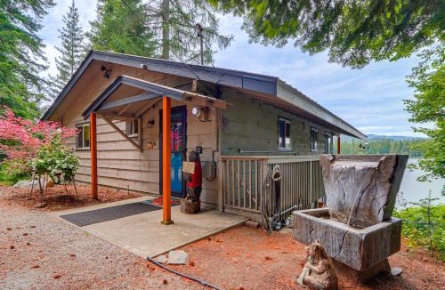Newport House | Private Dock, Deck & Yard: Luxe Sacheen Lake Home