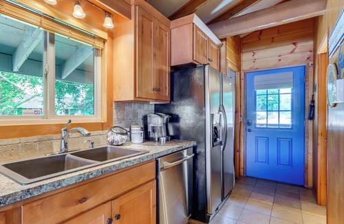 Newport House | Private Dock, Deck & Yard: Luxe Sacheen Lake Home