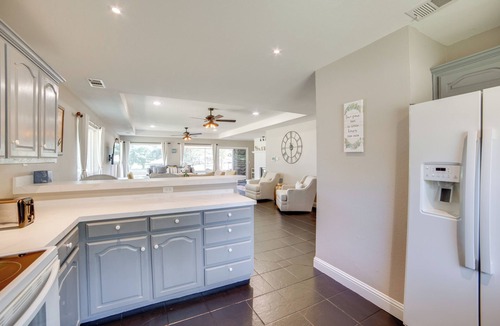 Leisure Land House | Private Dock & Slip: Cedar Creek Reservoir Home