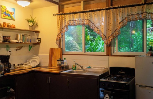 San Ignacio Cabin | Private forest view cabin w/AC, 2 beds-restaurant and car rental on site.