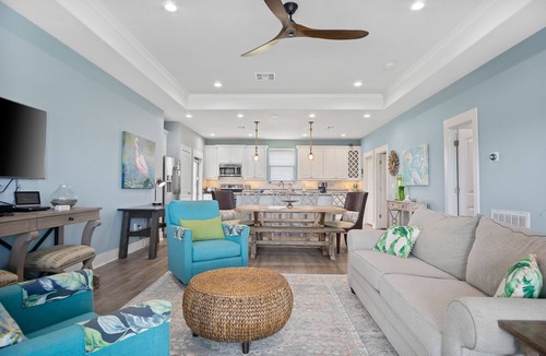 Crystal Beach House | Private Heated Pool & Hot Tub ~ Ocean View ~ King Beds ~ Quiet & Peaceful