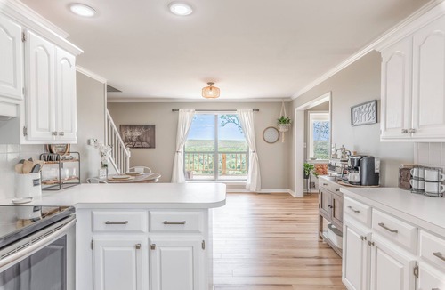 Russellville House | Private home w/incredible mountain views, deck, & firepit. Close to I-40.