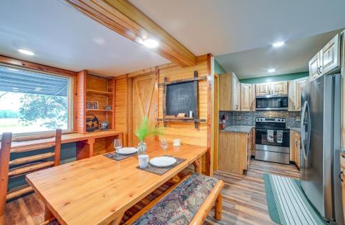 Clay House | Private Lake & Dock: Log Cabin, 2 Mi to Clay!