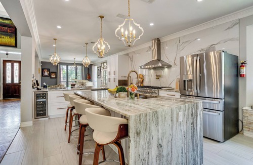 Bedford House | Private Outdoor Oasis! Luxe Bedford Getaway w/Gym