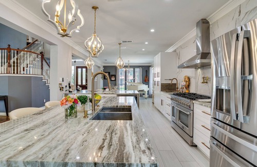 Bedford House | Private Outdoor Oasis! Luxe Bedford Getaway w/Gym