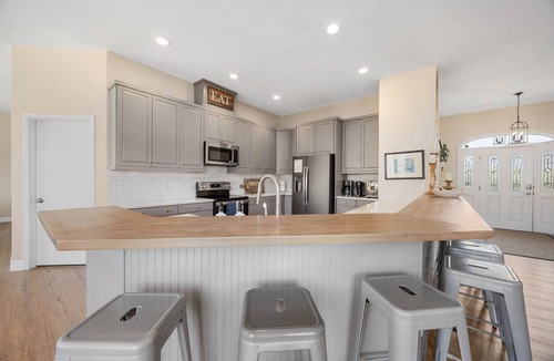 Manson House | Private Pool,Spacious Home with Hot Tub, Game Room and Lake Views!