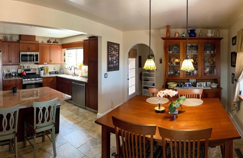 Santa Fe House | Pueblo Courtyard Home on Rail Trail