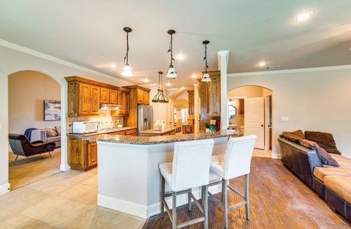 Sunnyvale House | Relax Fireside: Sunnyvale Family Home w/Yard