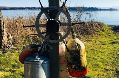Lummi Island Cabin | Relax on your own Beach - 100' of low bank waterfront