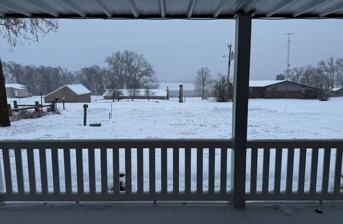 Bon Homme County House | Relax & Unwind in a Comfortable Rural Getaway in Running Water near the MO River