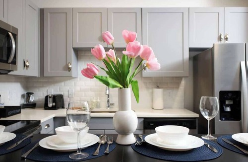 Southtown Apartment | Relaxing 1BR w Gym & Parking Near Rvrwalk & Dome