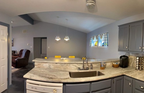 Log Cabin House | Relaxing Get Away With Lake Front! Enjoyment and Family Fun!