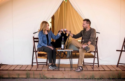 Mosca RV Rental | Remote Safari Tent with Breakfast Included and Amazing Views in Colorado