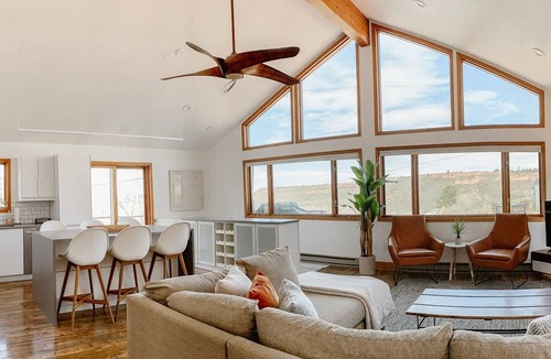 Fort Collins House | Reservoir Retreat with Hot Tub and Mtn. Views!