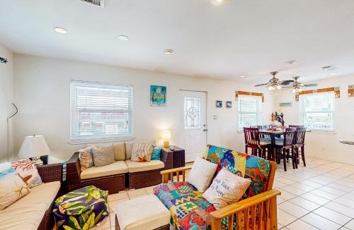 Surfside Beach House | Retreat Gulf Views Large Deck Family Fun