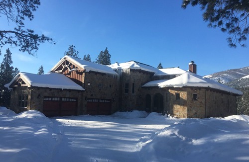 Hamilton House | Riverfront Mansion with Indoor Pool, Private Pond, and Hot Tub on 16 Acre Ranch