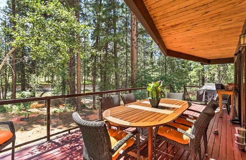 Winthrop House | Riverside Winthrop Chalet w/Hot Tub & 2 Decks!