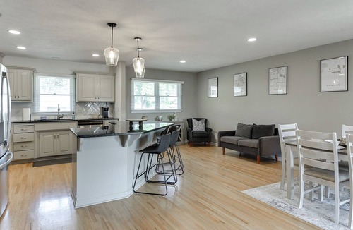 West Omaha House | Rockbrook Oasis – Charming 3-Bedroom Home with Private Pool