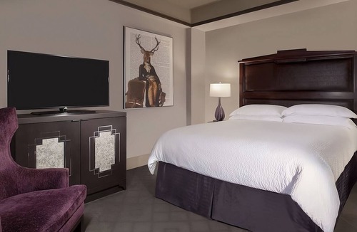 Downtown Fort Worth Hotel | Romance Jacuzzi Room at The Ashton Hotel, Steps To General Worth Square!