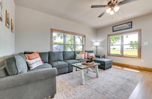 Muenster House | Rural Texas Retreat: Patio + Country Views!
